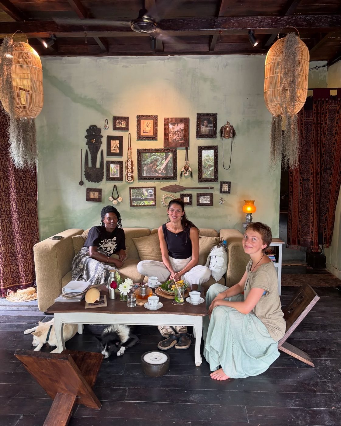 Charcoal painting workshop