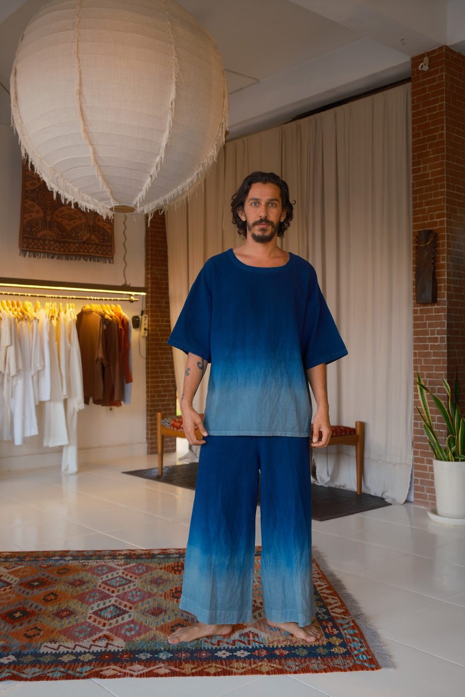 Ombré set, indigo